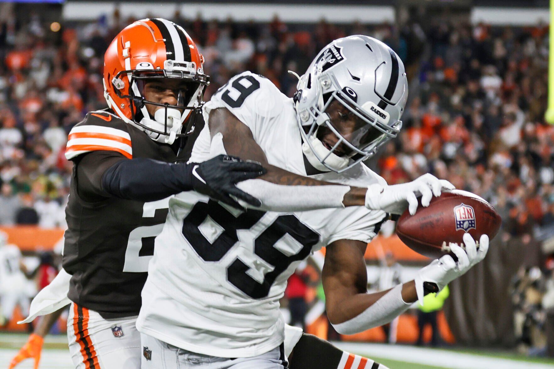 APTOPIX Raiders Browns Football